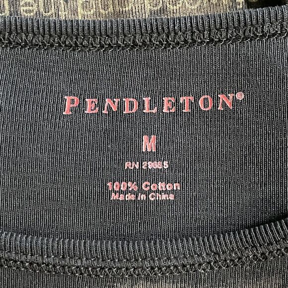 Pendleton Top Graphic‎ Rodeo Round Up Pullover Tee Womens Medium EUC - Picture 7 of 10